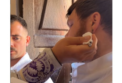 АМЕРИЧКИ ВОЈНИЦИ КФОРА ПРЕШЛИ У ПРАВОСЛАВЉЕ, Из Бондстила у манастир Драганац