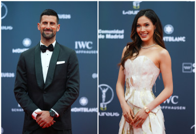 НОВАК ЂОКОВИЋ И ПРЕЛЕПА КИНЕСКИЊА АЈЛИН ГУ ЗАБЛИСТАЛИ НА ЦРВЕНОМ ТЕПИХУ: "Мало сам нервознији због нове улоге, али..."