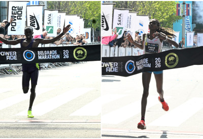 ДОМИНАЦИЈА КЕНИЈАЦА: Кумва и Џебет победници полумаратонске трке на Београдском маратону