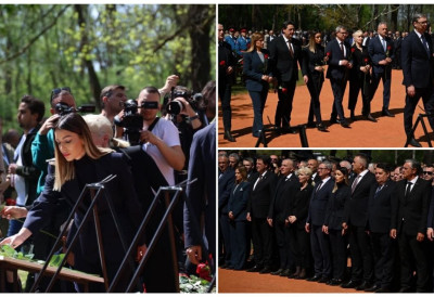 "МОРАМО ДА ПАМТИМО И НЕ ЗАБОРАВИМО" Министарка Месаровић у Градини одала почаст невиним жртвама логора Јасеновац