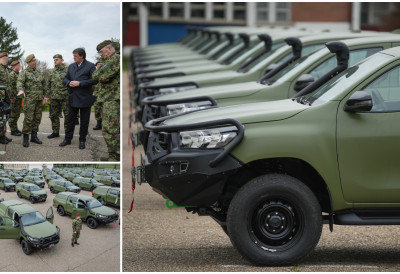 МОГУ ДА СТИГНУ ГДЕ ГОД ПОЖЕЛЕ Јединице Војске Србије добијају нових 100 теренских возила 70 ТОЈОТА ВЕЋ ПРЕДАТО ВОЈНИЦИМА, УСКОРО ЈОШ 30