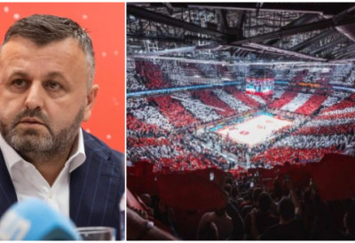 ЖЕЉКО ДРЧЕЛИЋ УПУТИО АПЕЛ НАВИЈАЧИМА ЦРВЕНЕ ЗВЕЗДЕ: "Нашем тиму је против Париза потребна велика и гласна подршка и јединство свих навијача - Сви који буду дошли у халу да навијају фер, спортски и коректно"