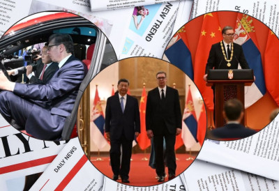 ОДЛИКОВАЊЕ ПРЕДСЕДНИКА СРБИЈЕ УДАРНА ВЕСТ У КИНИ Сусрет Вучића и Сија најважнија информација у земљи са више од милијарду људи