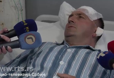 (ВИДЕО) НОВИ МЕЂУНАЦИОНАЛНИ ИНЦИДЕНТ НА КОСОВУ И МЕТОХИЈИ Група албанских младића претукла Србина и медицинску сестру која је покушала да га одбрани