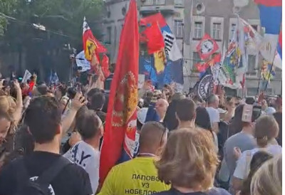 Студенти у блокади организују протест на Славији, полиција распоређена код Пионирског парка