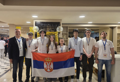 МЛАДИ СРПСКИ МАТЕМАТИЧАРИ ПОНОВО БЛИСТАЛИ НА БАЛКАНСКОЈ ОЛИМПИЈАДИ Свих шест ученика освојили по медаљу