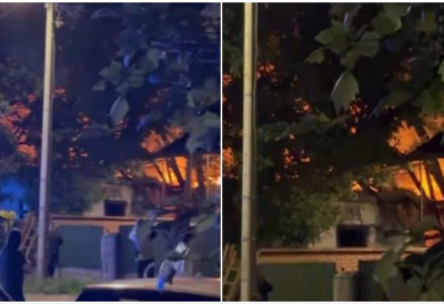 (ВИДЕО) ГОРИ И НА ДЕТЕЛИНАРИ Избио пожар на напуштеном објекту у Улици Орловића Павла! НИЈЕ ПРВИ ПУТ