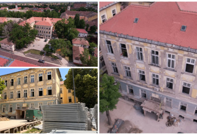 Кикинда постаје велико градилиште ОБНАВЉА СЕ ГИМНАЗИЈА КОЈА КРИЈЕ ПОТРЕСНУ ПРИЧУ КОЈУ ПАМТЕ ГЕНЕРАЦИЈЕ Улагање премашило 850 милиона динара