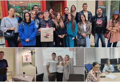 У НЕДЕЉИ СЕЋАЊА И ЗАЈЕДНИШТВА РАЗВИЈАЛИ ЕМПАТИЈУ И ДИЈАЛОГ Ученици и наставници школе „БИТ” понели позитивне утиске
