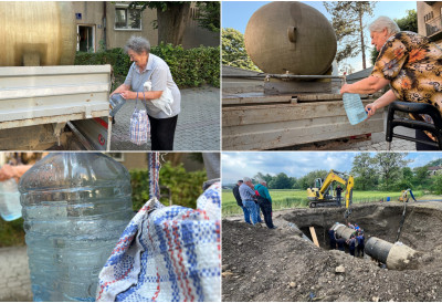 (ФОТО) Чачак без воде већ 24 сата: Цистерне на улицама, у продавницама нема ни флашираних залиха — санација у завршној фази