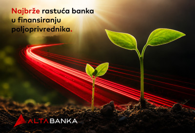 Стратешки партнер пољопривредника у Србији: АЛТА банка награђена за најбржи раст у аграру