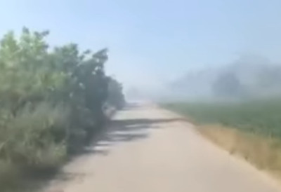 (ФОТО, ВИДЕО) Дим се шири невероватном брзином! ВАТРА БУКНУЛА НА ДЕПОНИЈИ У ЦРВЕНКИ