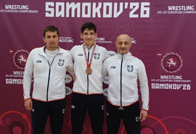ЕВРОПСКА МЕДАЉА У КАЊИЖИ: Рвач Давид Хаби освојио бронзу на шампионату за кадете