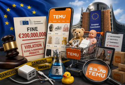 ТЕМУ ПОД УДАРОМ ЕУ Кинеска платформа кажњена са 200 милиона евра због опасних производа за децу и потрошаче