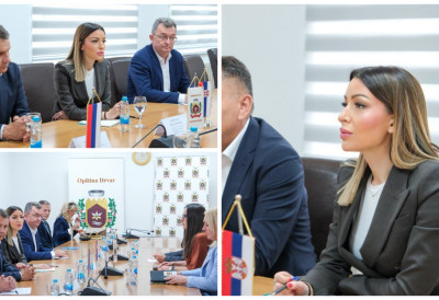 МИНИСТАРКА МЕСАРОВИЋ ОДРЖАЛА ВАЖАН САСТАНАК У ДРВАРУ "Јачамо економску сарадњу и реализујемо пројекте за бољи живот нашег народа са обе стране Дрине"