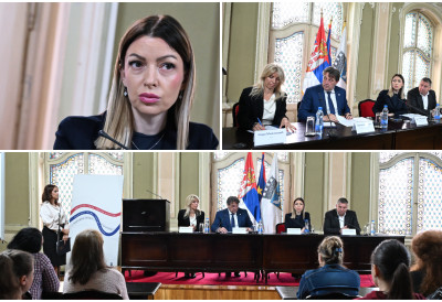 ВОЈСКА СРБИЈЕ ЈЕ НАЈВЕЋИ ПОСЛОДАВАЦ Министарка Месаровић у Зрењанину на представљању отворених радних места КОНКУРЕНТИ СА ПРИМАЊИМА