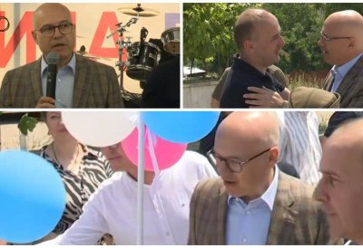 МОЋНА ПОРУКА МИЛОША ВУЧЕВИЋА ИЗ ТОПОЛЕ Грађани хоће промене, али на боље; Блокадери не могу да верују да не могу да исчупају корен из народа
