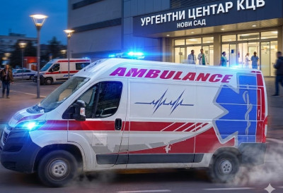 Познато стање повређених у несрећи на ауто-путу код Ковиља: Два мушкарца превезена у Ургентни центар УКЦВ