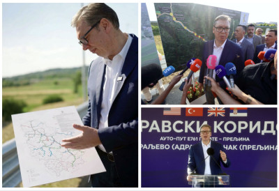 "TO ĆE BITI 1.085 KM ZA SAMO 2,5 GODINE ZAVRŠENO, GOTOVO DUPLO VIŠE NEGO ZA 70 GODINA” Vučić: Veliki dan za Čačak i Kraljevo