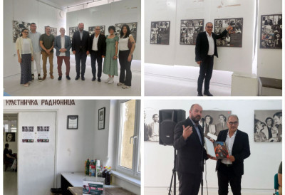 ИЗЛОЖБА ФОТОГРАФИЈА ВЕЛИМИРА БАТЕ ЖИВОЈИНОВИЋА ДО ПОЛОВИНЕ АВГУСТА У КУЛТУРНОМ ЦЕНТРУ Легенда српског филма се поново „вратила“ у Карловце