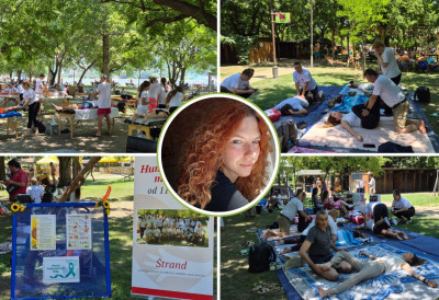 MASAŽA NA ŠTRANDU SA VELIKIM SRCEM Jana i budući medicinari ujedinjeni za NAŠU BRANKU „Najvažnije je da možemo da pomognemo“