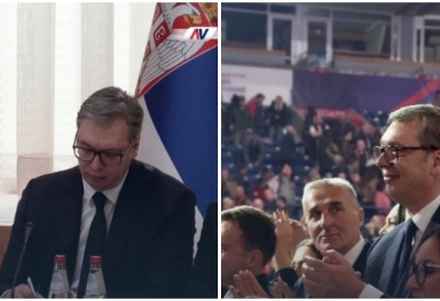 (ВИДЕО) „Ја вас молим да да верујете да знамо шта радимо“ ВУЧИЋ ПОРУЧИО ГРАЂАНИМА СРБИЈЕ: На предстојећим изборима бирате између прошлости и будућности