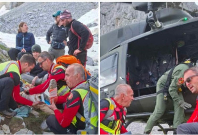 PLANINARA IZVLAČILI HELIKOPTEROM Drama na Durmitoru! Belgijanac (38) povređen tokom planinarenja