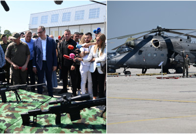 VUČIĆ IZDAO KOMANDU „UDAR“: Poleteli MiG-29 i helikopteri, odjeknula bomba od 500 kilograma