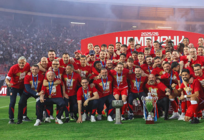 ОВОЛИКО ВРЕДИ ПРВИ ТИМ ЗВЕЗДЕ! Црвено-бели померају границе српског и регионалног фудбала