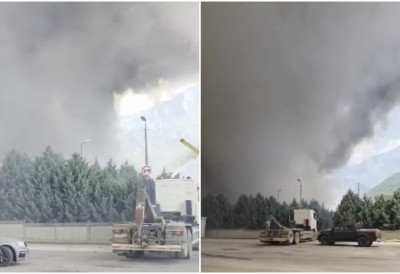 (VIDEO) POŽAR BUKTI U MOSTARU! Građanima savetovano da ne napuštaju svoje domove, ovo su detalji