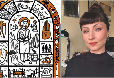 ŽITIJSKE IKONE PRETVARA U STRIP „To je moja kreativna jeres“, kaže umetnica i ilustratorka