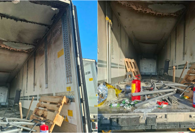 (ФОТО) Повређено седам возача камиона из Србије, четворица из Чачка: Драма на аеродрому у Аустрији, експлодирала плинска боца