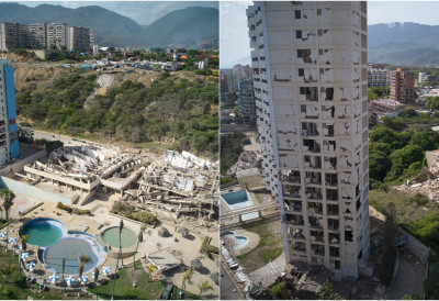 (VIDEO, FOTO) Ovaj snimak najbolje pokazuje stepen razaranja u Venecueli! Srušeni celi kvartovi, više od 25.000 ljudi se vodi kao nestalo