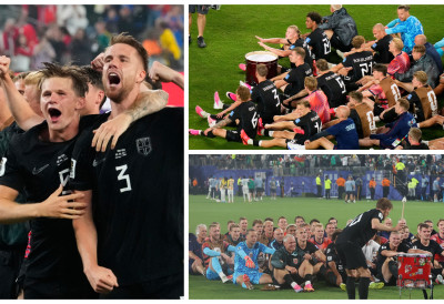 (FOTO, VIDEO) SPEKTAKULARNA PROSLAVA NORVEŽANA: Fudbaleri se pridružili navijačima i „zaveslali“ u Nju Džersiju