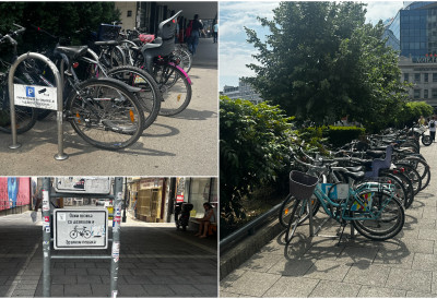 NA VIŠE OD 20 MESTA U GRADU PROSTOR ZA DVOTOČKAŠE „Parking servis”  postavlja 180 držača za bicikle