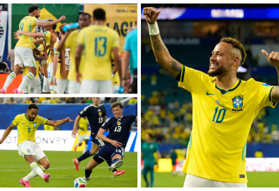 BRAZIL U NOKAUT FAZI! Ubedljiv trijumf obeležio povratak Nejmara, Haiti namučio Maroko
