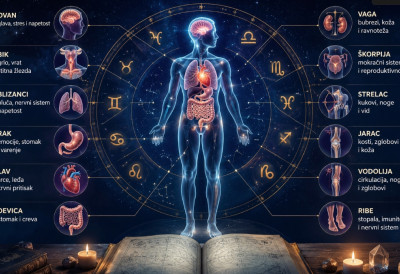Svaki znak ima sebi svojstvene slabe tačke i zdravstvene tegobe KAD BI ASTROLOGIJA PISALA DIJAGNOZE, ONE BI BILE OVAKVE