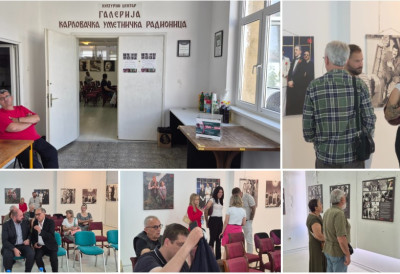 (ВИДЕО) 90 ФОТОГРАФИЈА ЗА 90 ГОДИНА ОД РОЂЕЊА ВЕЛИКАНА СРПСКОГ ФИЛМА После Кине, изложба слика БАТЕ ЖИВОЈИНОВИЋА стигла и у Сремске Карловце