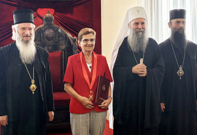 Патријарх одликовао Даницу Маринковићу за одбрану истине: Орден Светог Саве за истражног судију која је руководила увиђајем у Рачку