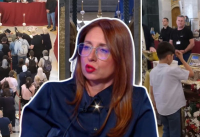 (ВИДЕО) БЛОКАДЕРКА МАРИЈА ВАСИЋ СКАНДАЛОЗНОМ ИЗЈАВОМ ИЗВРЕЂАЛА СВЕ ВЕРНИКЕ СПЦ Децу у школи учила да је ФЕТИШИЗАМ клањање Појасу Пресвете Богородице- Ђаци поново злоупотребљени