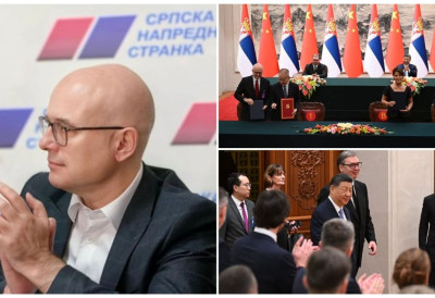 "ПАРАЛЕЛНИ ГЕСТОВИ ИЗ ВАШИНГТОНА И ПЕКИНГА ПОТВРЂУЈУ ДА СРБИЈА ВОДИ ОЗБИЉНУ ПОЛИТИКУ" Лидер СНС Вучевић за "Новости" о дипломатском успеху наше земље