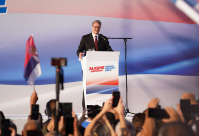 (UŽIVO) "SRBIJA NAŠA PORODICA" Vučića dočekao višeminutni aplauz, evo šta je predsednik poručio građanima