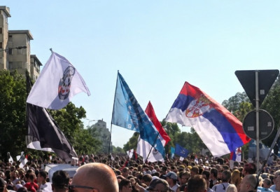 У Новом Саду протест студената у блокади: НАЈАВИЛИ ИЗБОРНУ ЛИСТУ; МУП САОПШТИО: На протесту било 7.800 ЉУДИ, САОБРАЋАЈ БЛОКИРАЛИ ТРАКТОРИ И МОТОЦИКЛИ