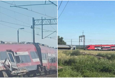 OBA VOZA ISKOČILA IZ ŠINA Sudar železničkih kompozicija u Poljskoj, više ljudi zadobilo povrede SPASIOCI PRUŽAJU POMOĆ PUTNICIMA (VIDEO)