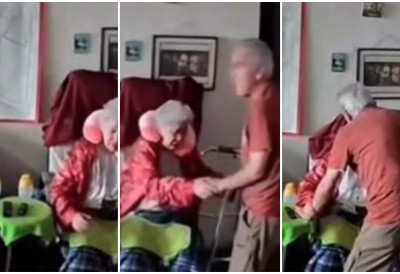 (VIDEO) POTRESAN SNIMAK IZ VENECUELE Stariji muškarac telom štiti nepokretnu ženu dok se oko njih sve trese VIŠE OD 25.000 LjUDI VODI SE KAO NESTALO U STRAVIČNOM ZEMLjOTRESU