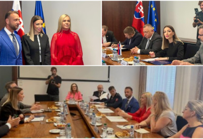 СРБИЈА ЈЕ ПРЕПОЗНАТА КАО ПОУЗДАН И ОДГОВОРАН ПАРТНЕР Министарка Месаровић у Братислави: Са Словачком развијамо економске односе у интересу грађана и привреде