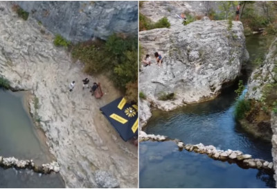 (ВИДЕО/ФОТО) СКРИВЕНИ РАЈ СРБИЈЕ Камена плажа у кањону одушевљава све који је посете