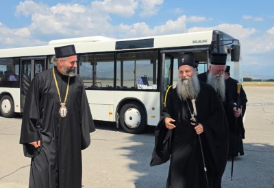 „Овде никада не долазим као странац, па чак ни као гост“ ПАТРИЈАРХ ПОРФИРИЈЕ СТИГАО У НИКШИЋ у Саборни храм Светог Василија Острошког