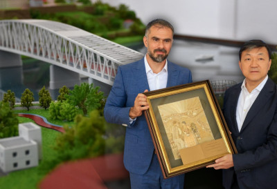 Пешачко-бициклистички мост међу приоритетним градским пројектима: Градоначелник Мићин разговарао са делегацијом кинеске компаније „Shandong Hi-Speed Group“