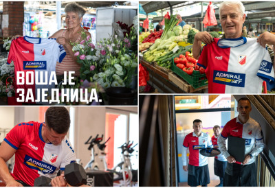 ФК ВОЈВОДИНА ПРЕДСТАВЉА НОВИ ДРЕС: Силуета Светозара Милетића на срцима играча Воше